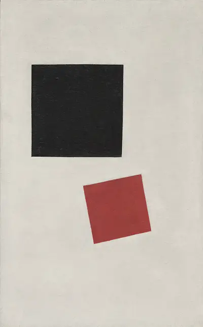 Painterly Realism of a Boy with a Knapsack - Color Masses in the Fourth Dimension Kazimir Malevich